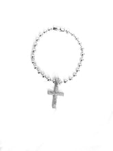 Load image into Gallery viewer, Guarded Rhinestone Cross Chain
