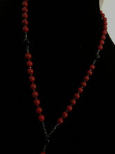Load image into Gallery viewer, Scarlet Red Rosary
