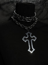 Load image into Gallery viewer, Metal Midnight Layered Choker
