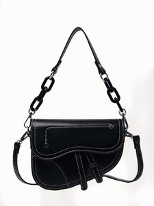 Chic Saddle Bag (Black)