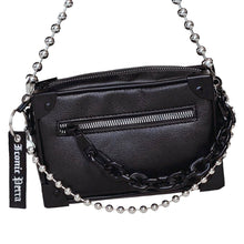 Load image into Gallery viewer, Black Chain Rectangle Handbag
